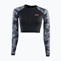 Жіночий довгий рукав для плавання Shorty UV чорний