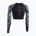 Жіночий довгий рукав для плавання Shorty UV чорний 2