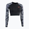 Жіночий довгий рукав для плавання Shorty UV чорний 3