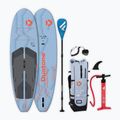 Набір дошка SUP надувна DUOTONE iSUP Flow Air SLS 10'8 2026 cyan blue