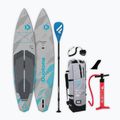 Набір дошка SUP надувна DUOTONE iSUP Raven Air SLS 11'6 2026 light grey