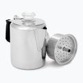 Кавоварка туристична GSI Outdoors Glacier Stainless 3 Cup Perc W/Silicone Handle polished