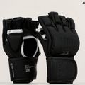 Грейплінгові рукавиці LEONE Black Edition MMA чорні GP105 7