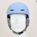 Шолом лижний Briko Blenda cerulean blue 8