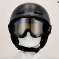 Дитячий гірськолижний шолом Salomon Player Combo + Goggles XV Jr black&tie/black silver 11