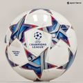 Футбольні м'ячі adidas UCL Mini 23/24 білі/сріблястий металік/яскраво-блакитний розмір 1 5