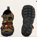 Сандалі дитячі KEEN Seacamp II CNX dark olive/gold flame 9
