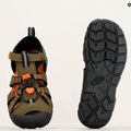 Сандалі дитячі KEEN Seacamp II CNX dark olive/gold flame 9