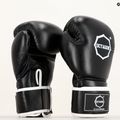 Боксерські рукавички Octagon Agat чорні/білі 10