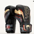 Боксерські рукавички Venum Elite Evo чорні / золоті 9