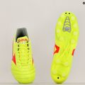 Кросівки футбольні чоловічі Mizuno Morelia II Pro MD safety yellow/fiery coral 2/galaxy silver 10