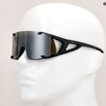 Окуляри сонцезахисні Alpina Hawkeye Q-Lite black matt/silver mirror 8