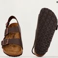 Босоніжки BIRKENSTOCK Milano BF Regular темно-коричневі 13