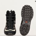 Жіночі туристичні черевики Salomon X Ultra 360 MID GTX чорні/сливовий кошеня/сланець 9