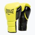 Боксерські рукавички Everlast Powerlock 2 Laced Pro Training неоново-жовті 7