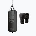 Дитячий боксерський набір Everlast Prospect 2 Heavy Bag чорний/сірий