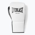Рукавиці боксерські Everlast Powerlock Pro OG Laced white/black 2