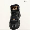 Кросівки EA7 Emporio Armani Basket Mid triple black/gold 9