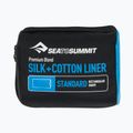 Вкладиш для спального мішка Sea to Summit Silk/Cotton Travel Liner синій ASLKCTNSTDNB