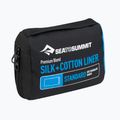 Вкладиш для спального мішка Sea to Summit Silk/Cotton Traveller with Pillow бірюзовий ASLKCTNYHASF