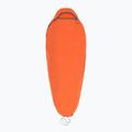 Спальний мішок Sea to Summit Reactor Extreme Sleeping Bag Liner Mummy CT пряний апельсин/білуга 2