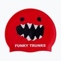 Шапочка для плавання Funky Trunks Silicone red monster