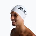 2XU Силіконова шапочка для плавання біла/біла 3