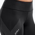 Легінси тренувальні жіночі 2XU Motion Mid-Rise Compression 7/8 black/dotted reflective logo 5