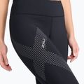 Легінси тренувальні жіночі 2XU Motion Mid-Rise Compression 7/8 black/dotted reflective logo 6