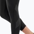 Легінси тренувальні жіночі 2XU Motion Mid-Rise Compression 7/8 black/dotted reflective logo 7