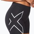 Шорти для тренувань жіночі 2XU Core Compression 5" black/silver 4