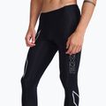 Легінси тренувальні чоловічі 2XU Core Compression black/silver 4