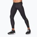 Легінси тренувальні чоловічі 2XU Force Compression black/gold 5