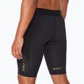 Шорти для тренувань чоловічі 2XU Force Compression black/gold 4