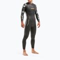 Гідрокостюм для триатлону чоловічий 2XU Propel 2 black/orange fizz 6