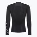 Лонгслів тренувальний чоловічий 2XU Core Compression black/silver 5