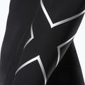Лонгслів тренувальний чоловічий 2XU Core Compression black/silver 7