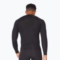 Лонгслів тренувальний чоловічий 2XU Core Compression black/silver 2