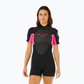 Гідрокостюм жіночий Rip Curl Omega 2/2 mm Back Zip Springsuit black/pink