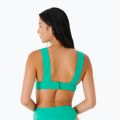 Купальник суцільний жіночий Rip Curl Premium Surf Deep V green 2
