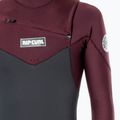 Гідрокостюм чоловічий Rip Curl Dawn Patrol 4/3 mm GB ST C/Zip wine 4