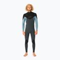 Гідрокостюм чоловічий Rip Curl Dawn Patrol C/Zip 4/3 mm GB mineral blue 6