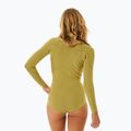 Жіночі плавки Rip Curl G-Bomb 1 мм 2.0 LS Spring Front Zip хакі Пінка для плавання 3