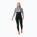 Жіночий гідрокостюм Rip Curl E-Bomb 4/3mm Zip Free Sublimed чорний/лаймовий 4