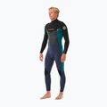 Гідрокостюм для плавання чоловічий Rip Curl Dawn Patrol 4/3мм Chest Zip purple night 3