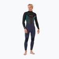 Гідрокостюм для плавання чоловічий Rip Curl Dawn Patrol 4/3мм Chest Zip purple night 4
