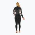 Гідрокостюм для плавання жіночий Rip Curl Dawn Patrol 4/3мм Chest Zip Sublimed black/ black/ multi 2