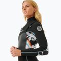 Гідрокостюм для плавання жіночий Rip Curl Dawn Patrol 4/3мм Chest Zip Sublimed black/ black/ multi 5