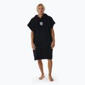 Чоловіче пончо з логотипом Rip Curl з капюшоном чорне