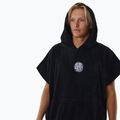 Чоловіче пончо з логотипом Rip Curl з капюшоном чорне 5